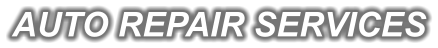 Auto Repair Services